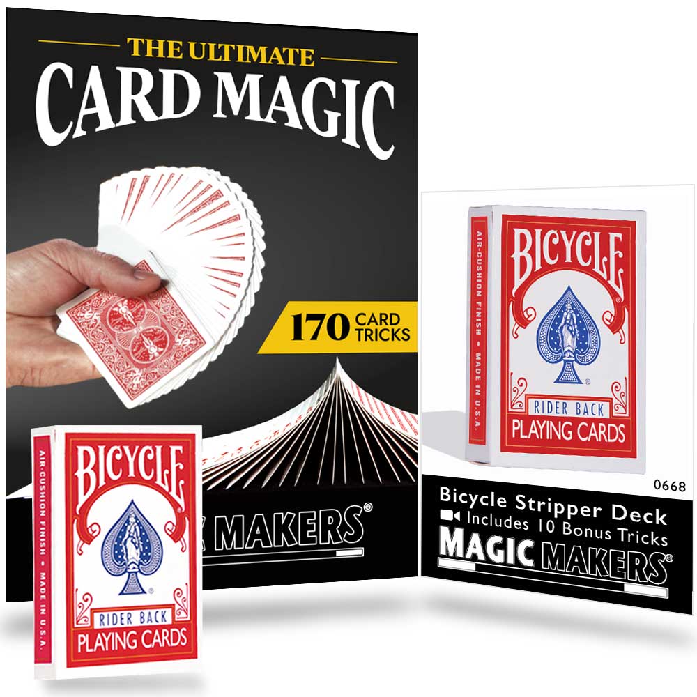 Ultimate Card Magic Kit - 170 Card Tricks