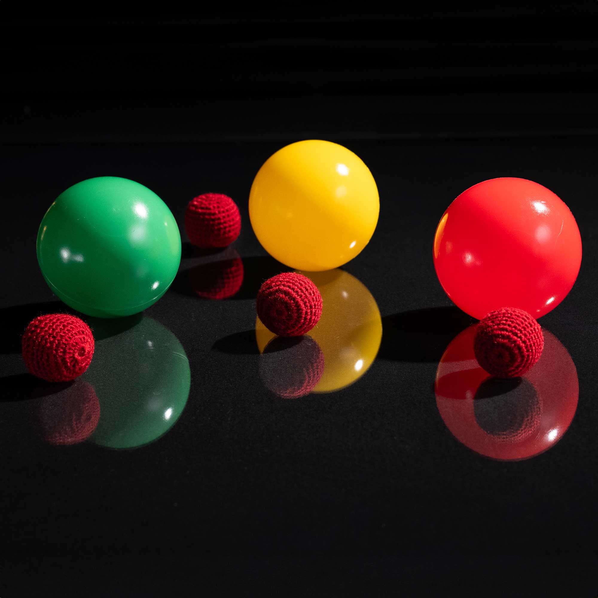 Giant Cups and Balls Magic Routine