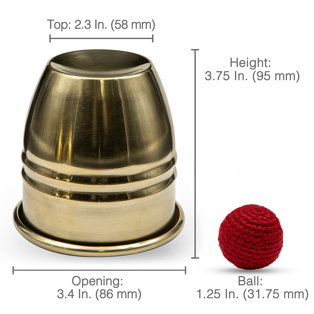 Giant Cups and Balls Magic Routine