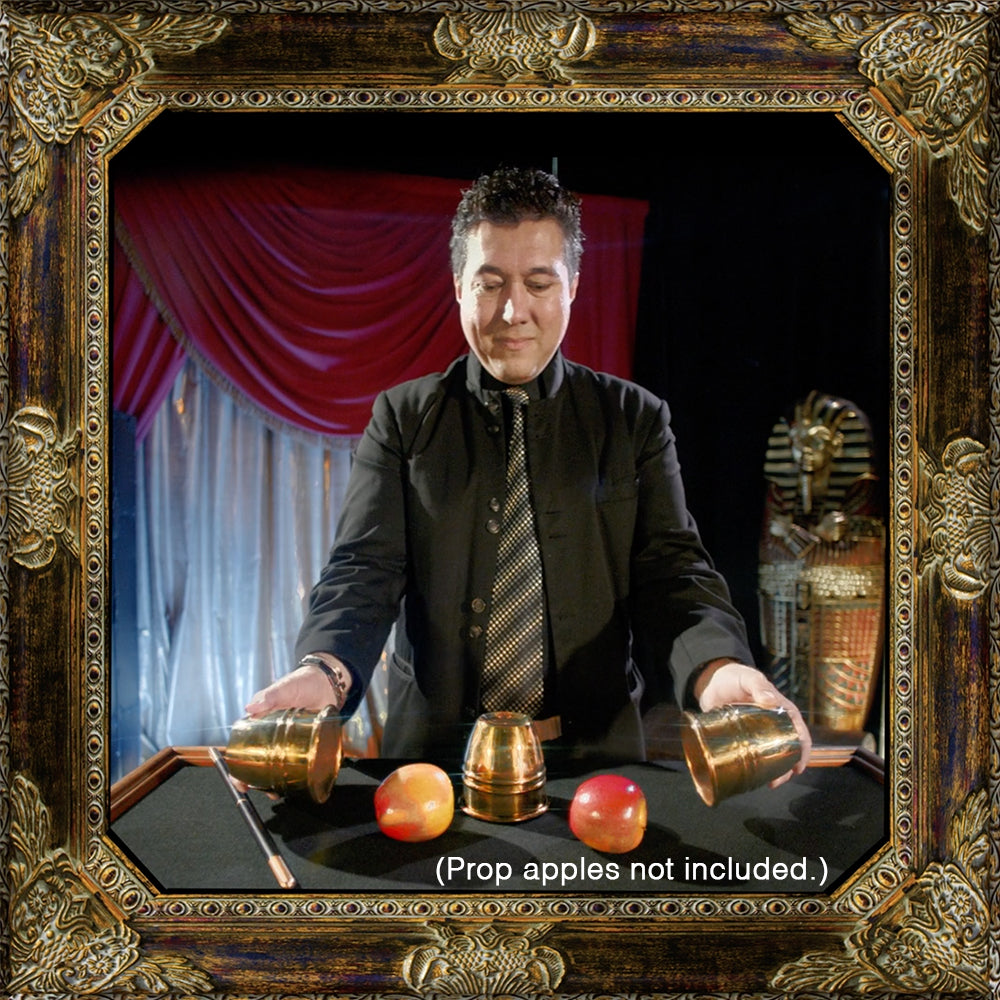 Giant Cups and Balls Magic Routine