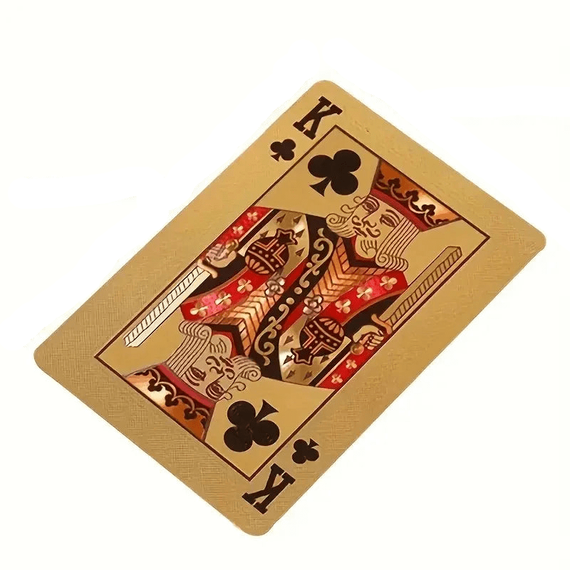 24K Gold Foil Playing Cards | Luxury Poker Deck for Parties and Gifts