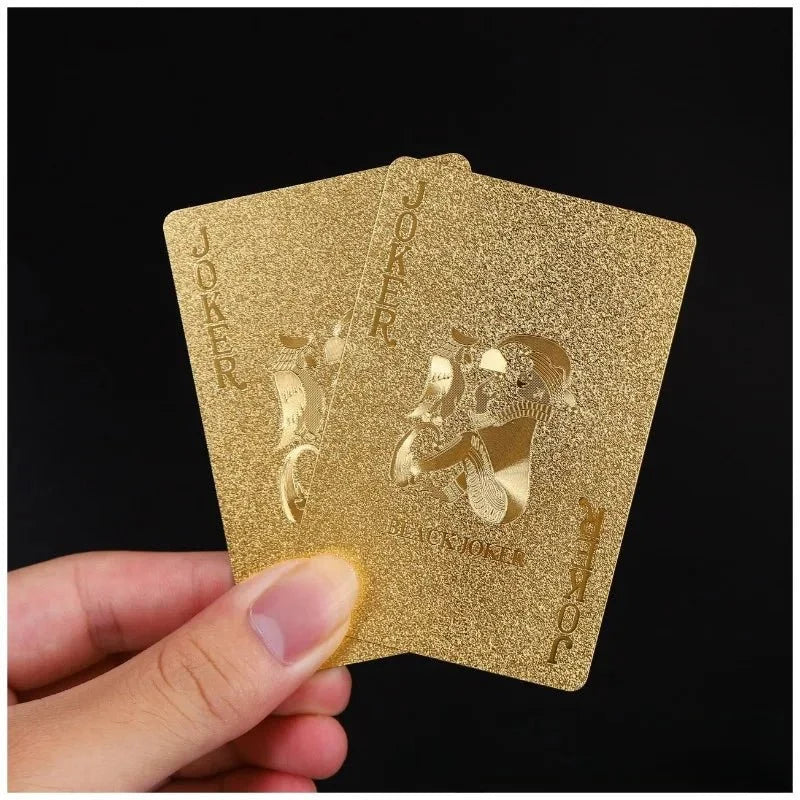 24K Gold Foil Playing Cards | Luxury Poker Deck for Parties and Gifts