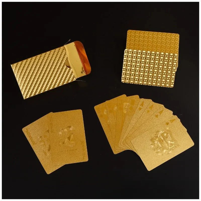 24K Gold Foil Playing Cards | Luxury Poker Deck for Parties and Gifts