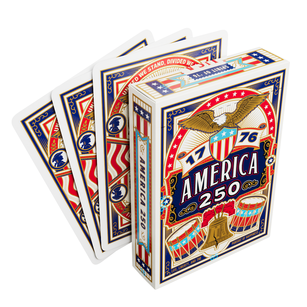 Remembrance America 250 Playing Cards