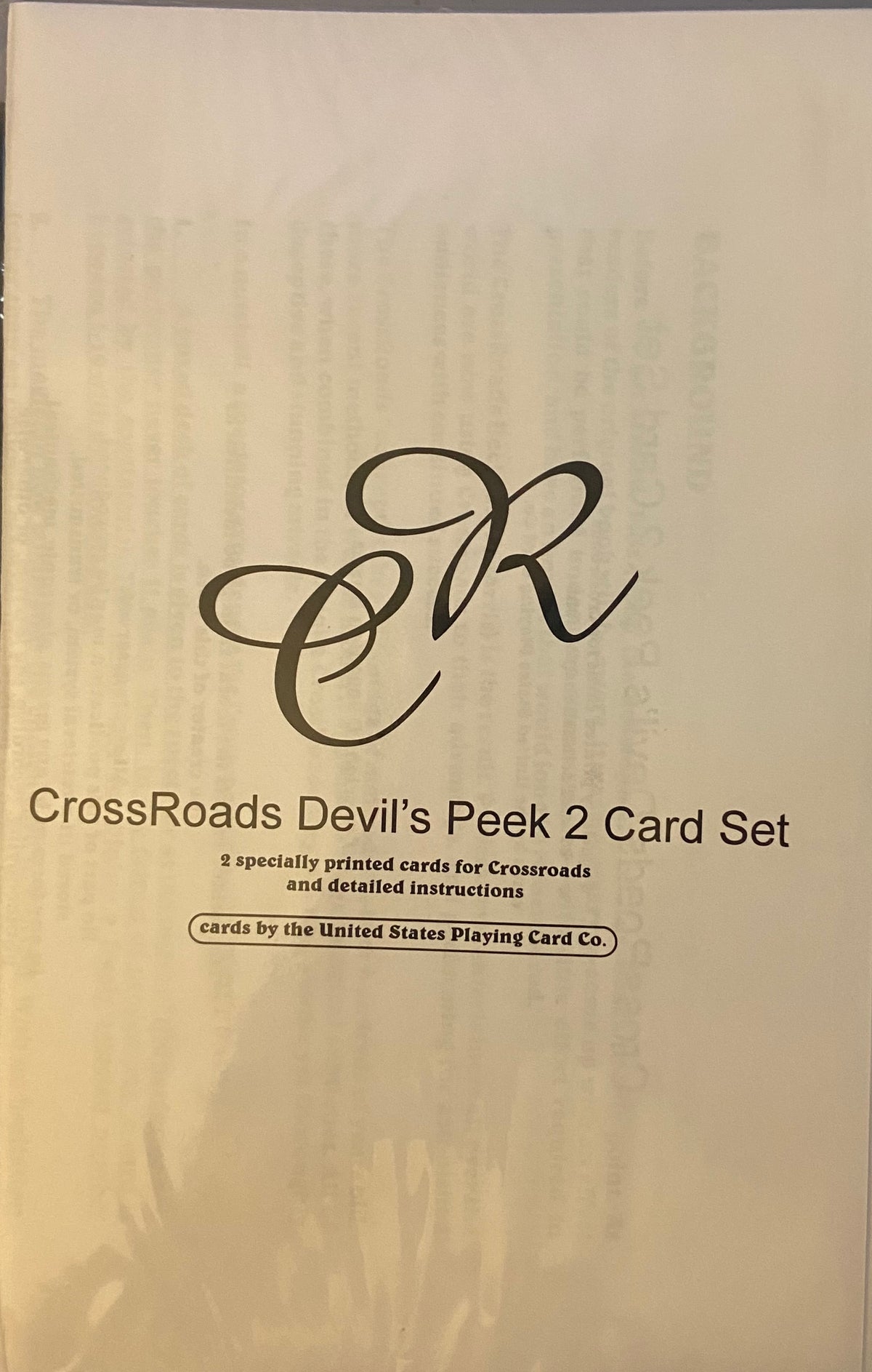 CrossRoads Devil's Peek - 2 Card Set
