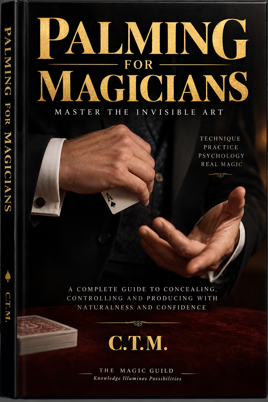 PALMING FOR MAGICIANS  The Complete Guide to Concealment, Steals, Loads, Vanishes &  Productions (eBook)