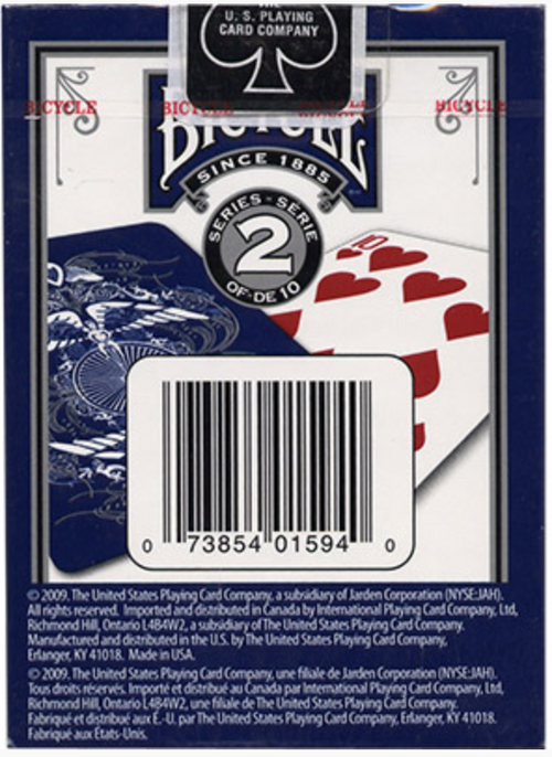 Bicycle Limited Edition Series #2 (Blue) Playing Cards