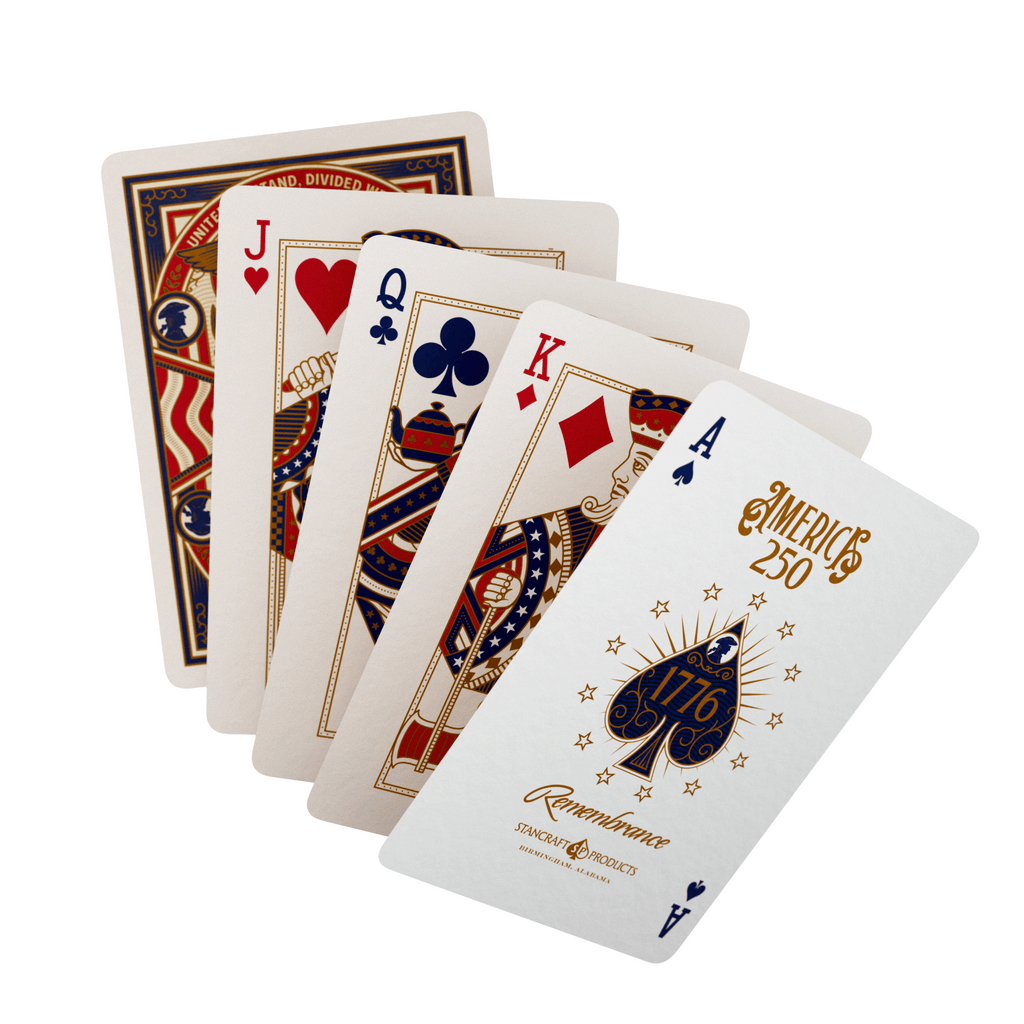 Remembrance America 250 Playing Cards