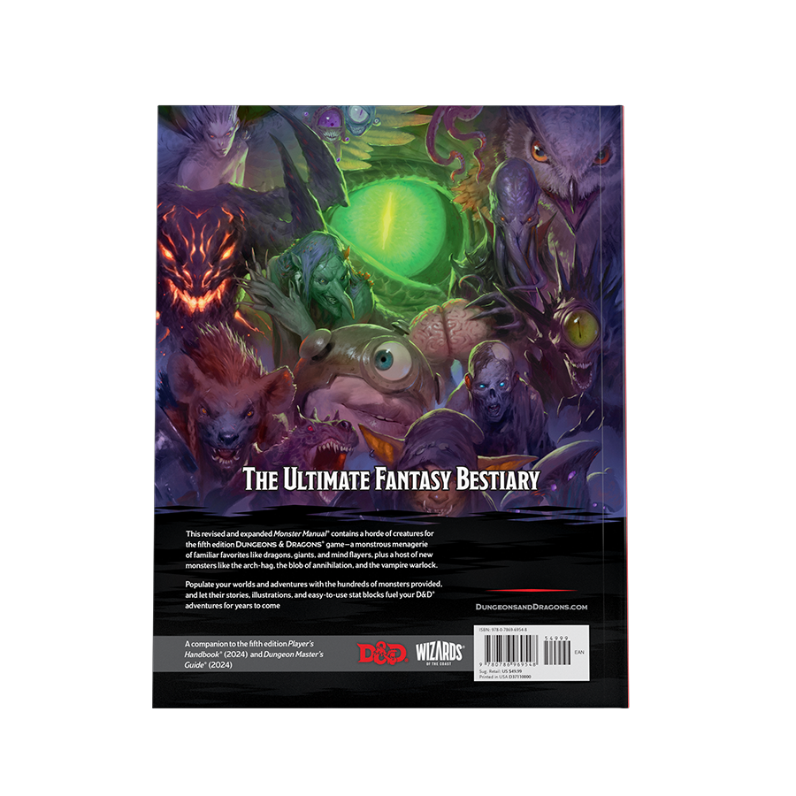 D&D: Monster Manual - 2024 Edition