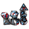 Brush - Dark Side/Blue Polyhedral 7-Die Set