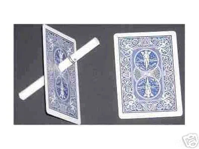 Cigarette/Pen Through Card Trick