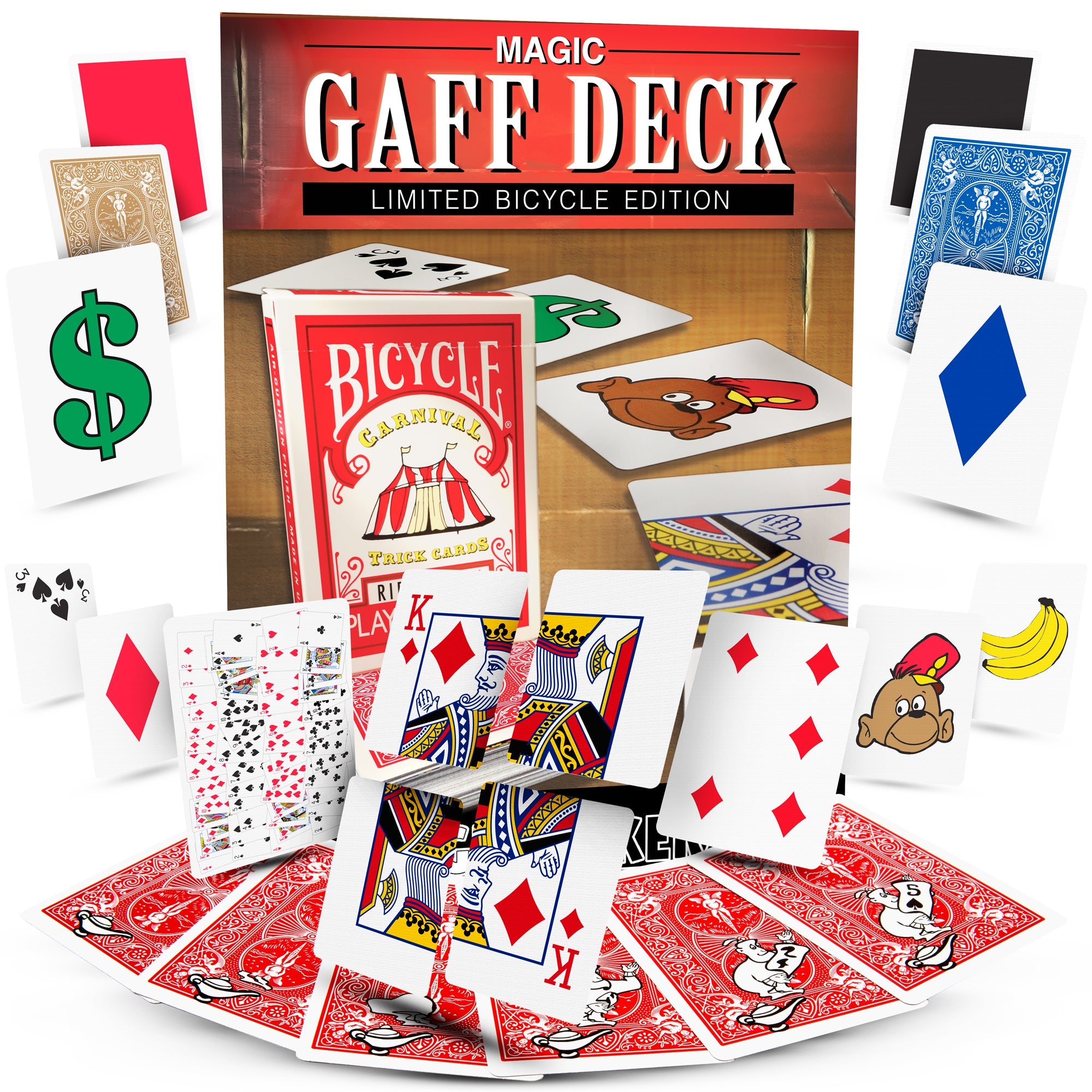 Magic Gaff Deck - Bicycle Back