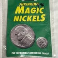 Shrinking Magic Nickels by Magic Makers