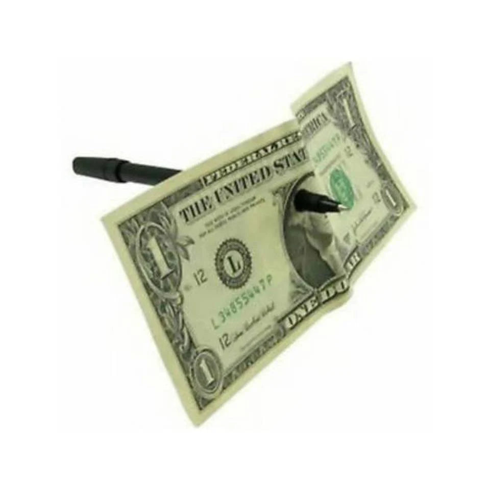 Perfect PENetration (Pen thru Bill) by Magic Makers